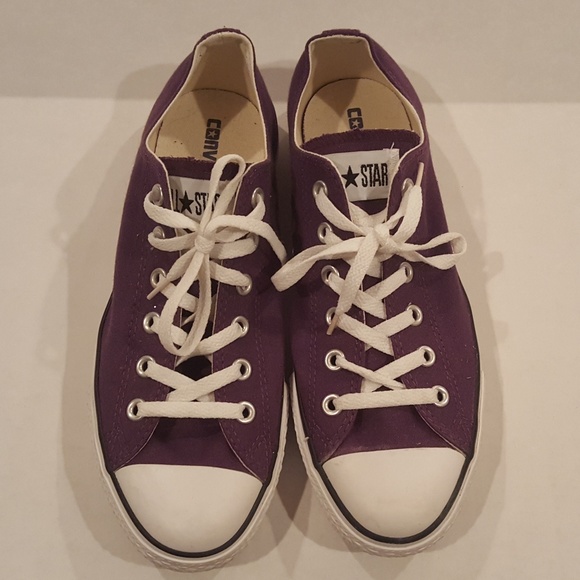 purple chuck taylors mens
